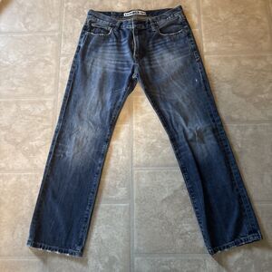 Express Men’s Jeans Rocco Slim Fit Straight Leg Blue Denim Size 32x30
